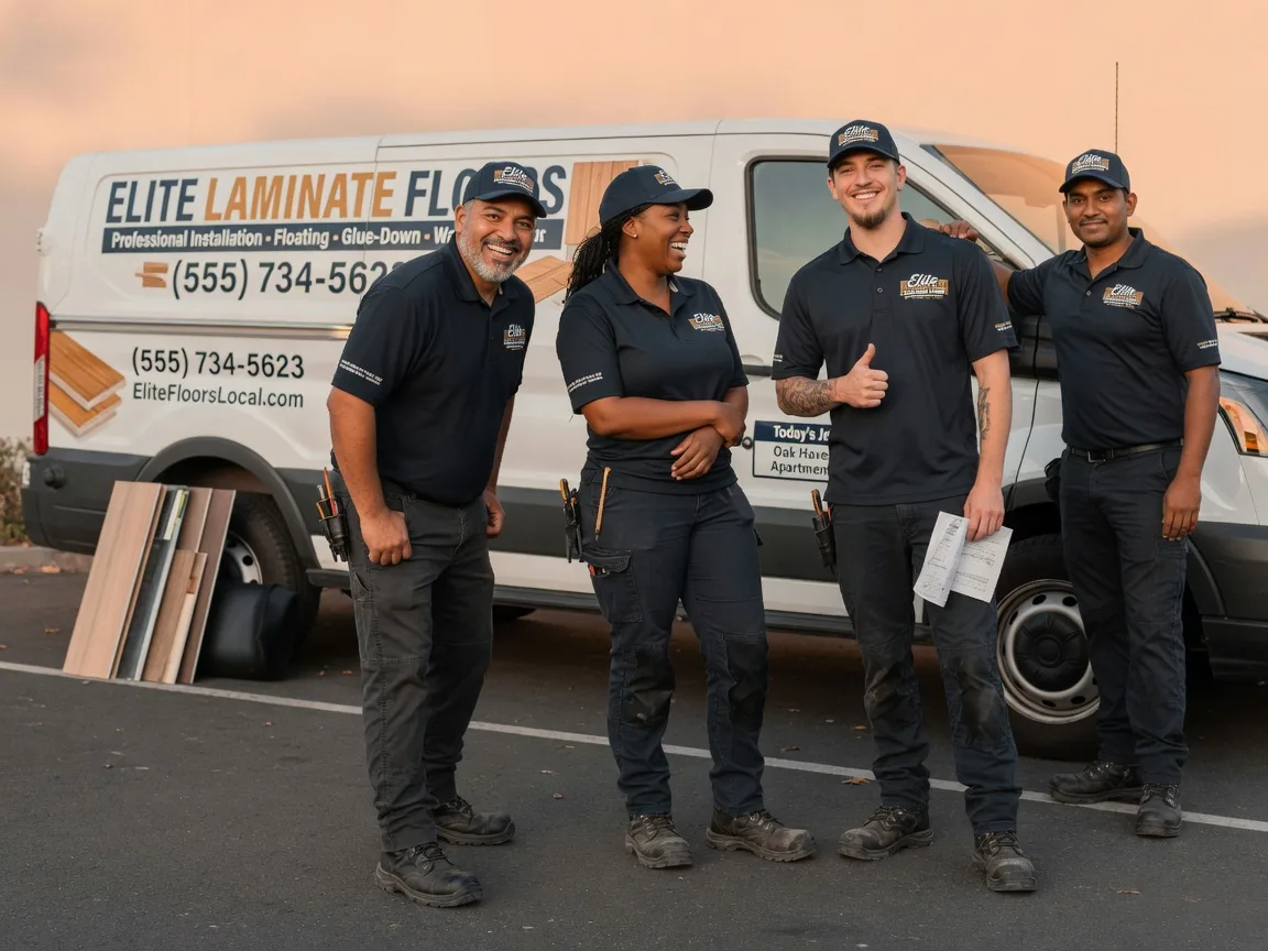 Laminate flooring installation company in Rew, PA
